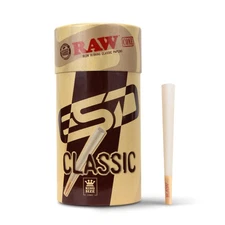 RAW Cones Classic King Size - 100 Pack - Slow Burning Pre Rolled Paper with T...