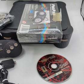 Panasonic 3DO REAL FZ-1 Console BUNDLE Black 3 Controllers And Need For Speed