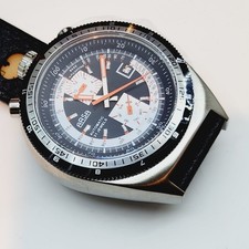 NOS ARSA  Bullhead Herren Uhr Automatik  kalender [ 46mm] Edelstahl 