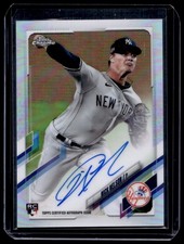 2021 Topps Chrome Rookie Autographs Refractor Nick Nelson Auto 099/199 New York