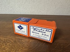 AGFA Klappordner / Agfacolor Dia-Rahmen Box – orange
