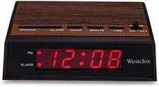 Retro Style Alarm Clock Easy to Read Table Clock