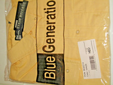 New Blue Generation Mens Dress Shirt Size MED...