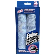 Endust for Electronics XL Microfiber Towels, 2 Pack, Bundle of 2