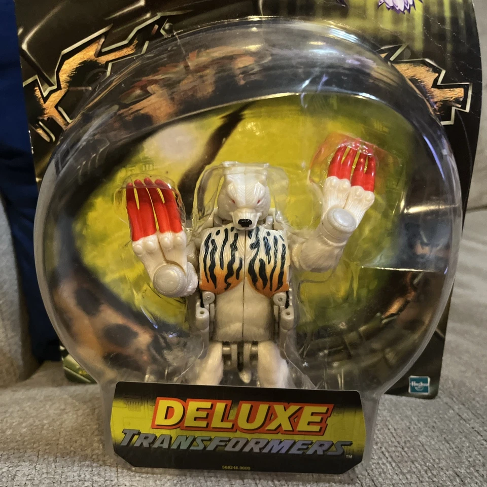 Hasbro 1999 Transformers Mutant Beast Wars Deluxe Icebird MOC Owl Polar bear - Image 3 of 4