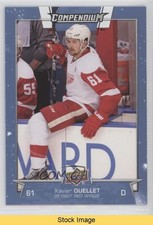 2017-18 Upper Deck Compendium Blue Xavier Ouellet #395 READ 0e3