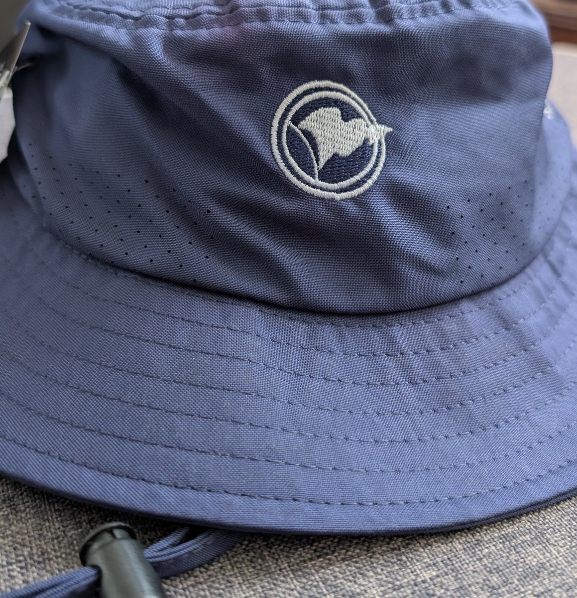 ※希少　ネイビーTENDERLOIN BUCKET HAT if 6 was 9 NWT Imperial Tennis Sun Bucket Hat Navy Blue L/XL Coolcore Cooling