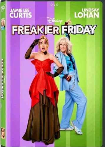Freakier Friday (DVD, 2025) Excellent Ex Library Ships Free