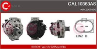 Casco Lichtmaschine Generator 220A 12V FüR Mercedes-Benz M-Klasse ML 320 CDI