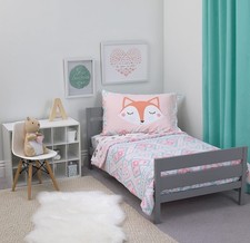 Carter's Woodland Girl 4 Piece Toddler Bedding Set