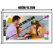 15.6 Inch Digital Photo Frame Smart WIFI Digital Picture Frames 32GB Storage 192