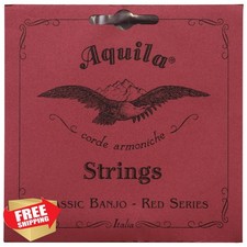 Aquila Red Series Banjo Strings Medium Tension DBGDG 5 Set