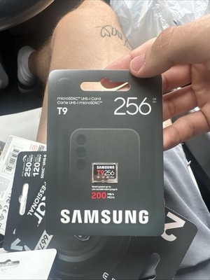 New Samsung T9256 Micro SDXC UHS-I Card Memory Card 256GB MB-MH256T