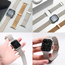 Stainless Steel Band for Apple Watch Ultra 2/3 Series 11 10 9 8 7 6 5 4 3 2 1 SE