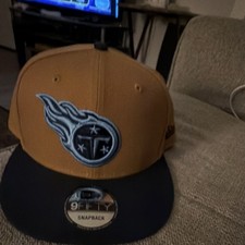 New Era Tennessee Titans Brown Black NFL Hat One Size
