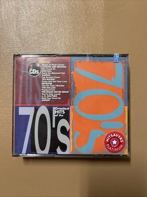 Greatest Hits of the 70's 3 CD Set Toto Eddie Money Argent ELO Kansas Ted Nugent