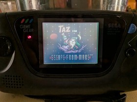SEGA Game Gear Console RECAPPED Tested Works.