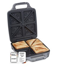 Sandwichmaker XXL Cloer-6269 4 Sandwiches, American Toasts, Sandwichtoaster