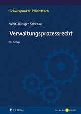 Wolf-Rüdiger Schenke Verwaltungsprozessrecht (Paperback) (UK IMPORT)