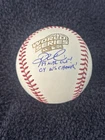 DOUG MIENTKIEWICZ SIGNED FINAL OUT 04 WS CHAMPS OML 2004 WS BASEBALL JSA COA