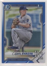 2021 Bowman Draft Chrome Blue Refractor 4/150 Shane Panzini #BDC-36 4k8