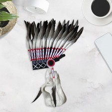 Indian Headdress American Chief Indian Hat for Halloween Dance Masquerade