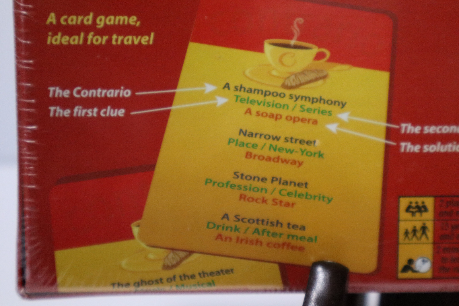 Vtg 2004 CONTRARIO Fox Mind Game for 2+ Players/Group Card Game