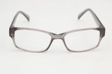 Modern Optical Slick Grey Rectangle Eyeglasses Frames 51-17-140