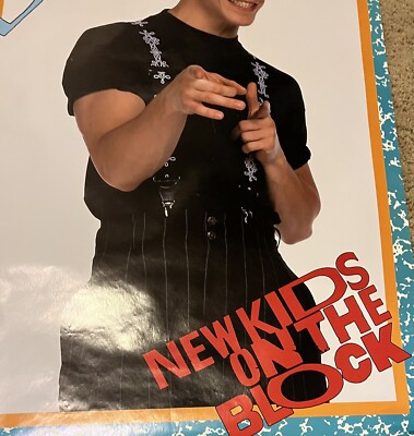 Original POSTER 1989 NEW KIDS ON THE BLOCK - DANNY NKOTB | eBay