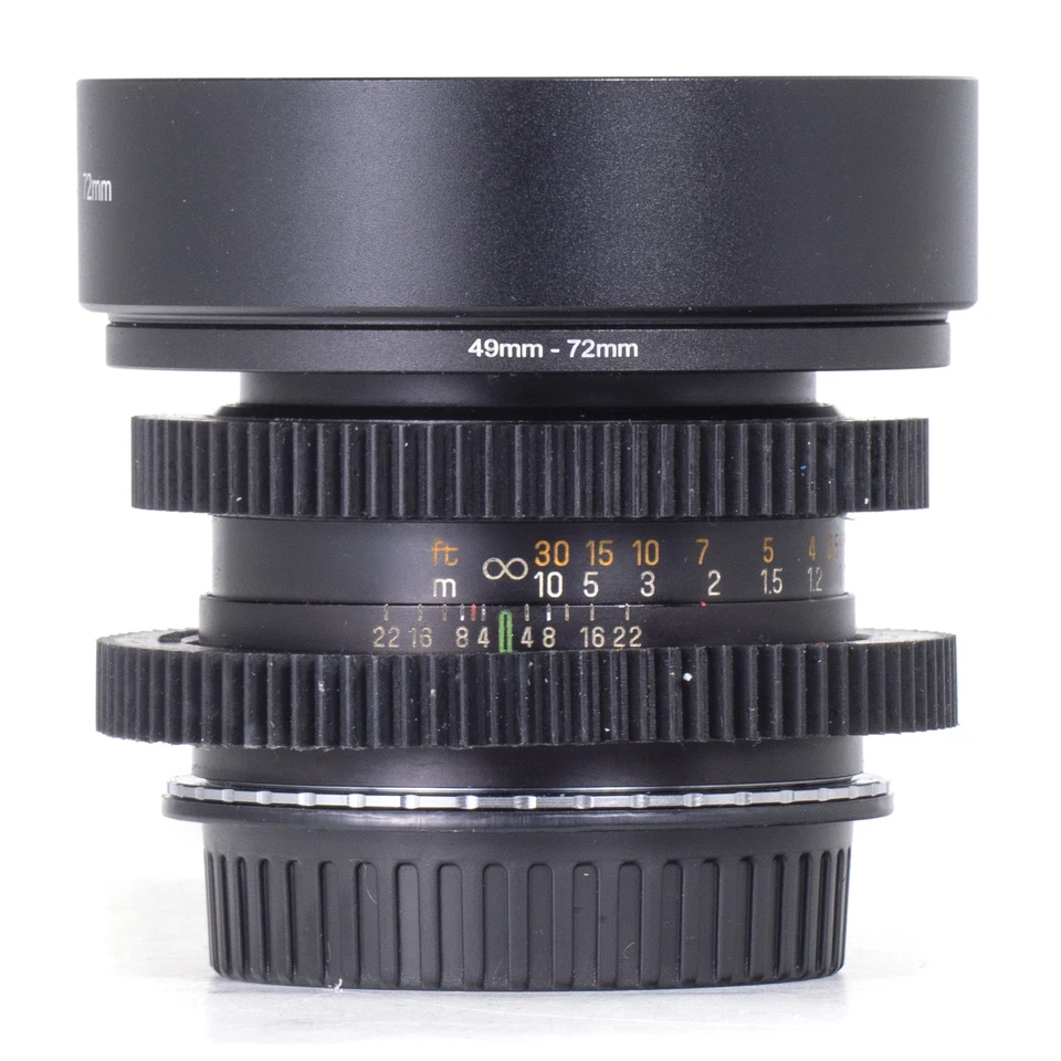 Auto Chinon Multi-Coated 50mm F1.7 Cine Mod Prime Lens For Canon EF Mount! - Image 4 of 4