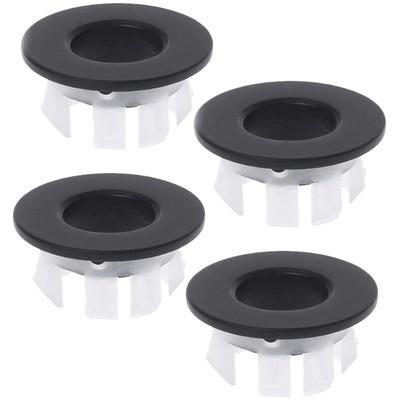  4 Pcs Überlaufabdeckung Überlauf-Zierring Für Waschbecken Waschbeckenabdeckung