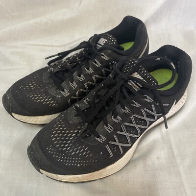 Nike Air Zoom Pegasus 32 Athletic Shoes Women s Sz 8 Sneakers Black