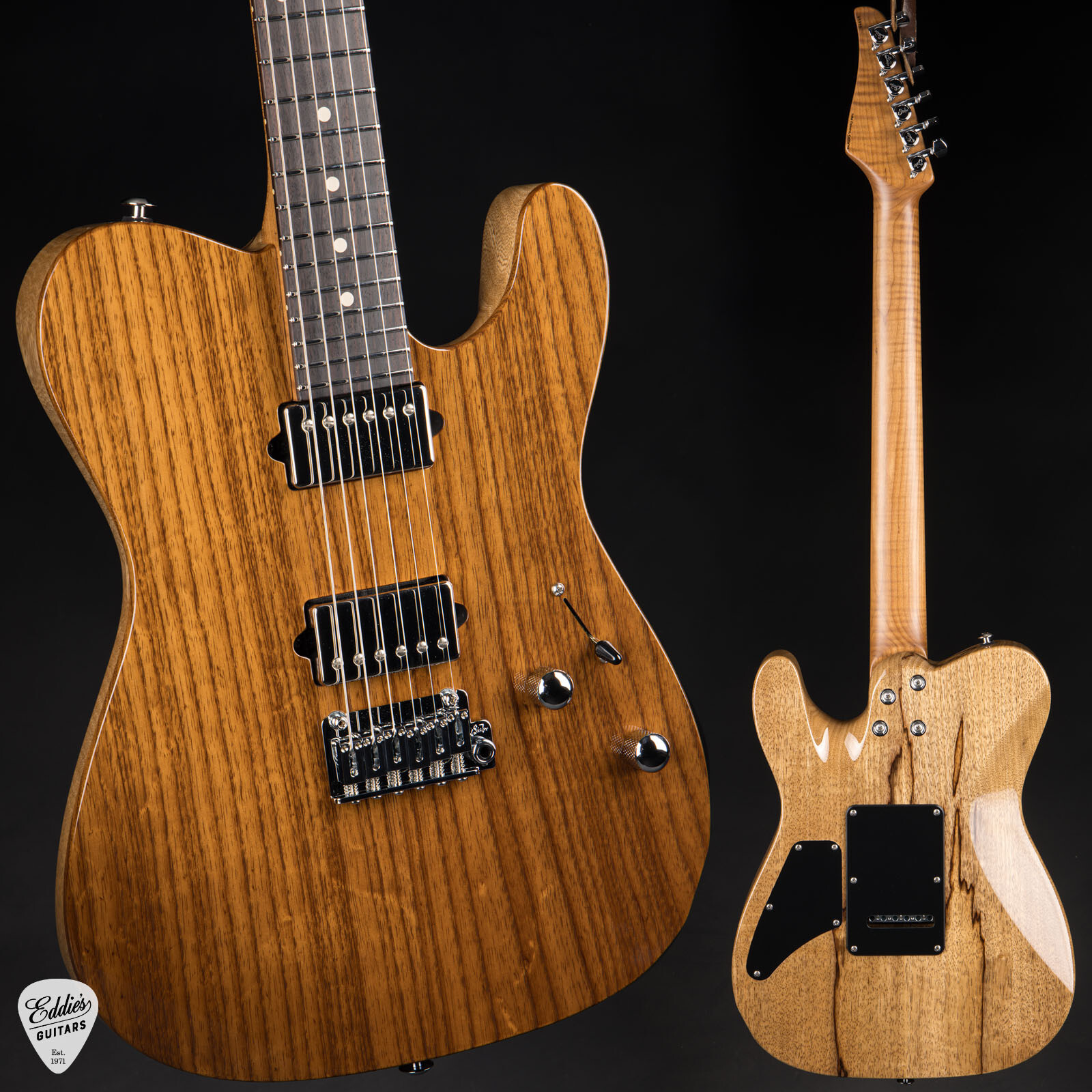Suhr Modern T - Roasted Swamp Ash & Black Limba #85996