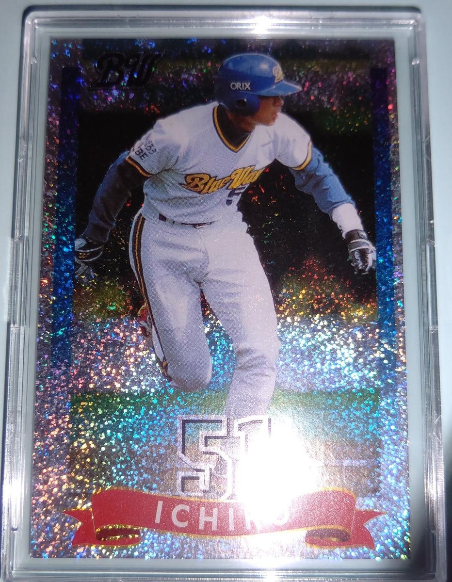 98 Calbee Pro Baseball Star Card S-22 Ichiro Orix Calbee Oryx Blue