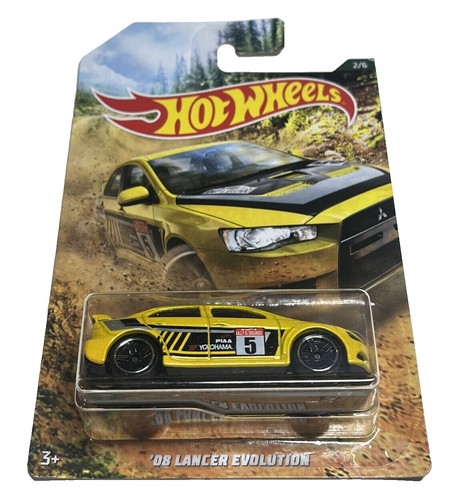 Hot Wheels Mitsubishi Lancer EVO VI T. Makinen – Thrill Climbers 1/64 Rosso