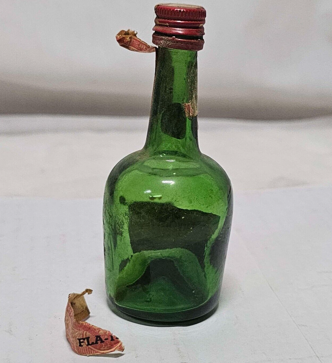 Vintage COURVOISIER COGNAC Mini Miniature Bottle | eBay