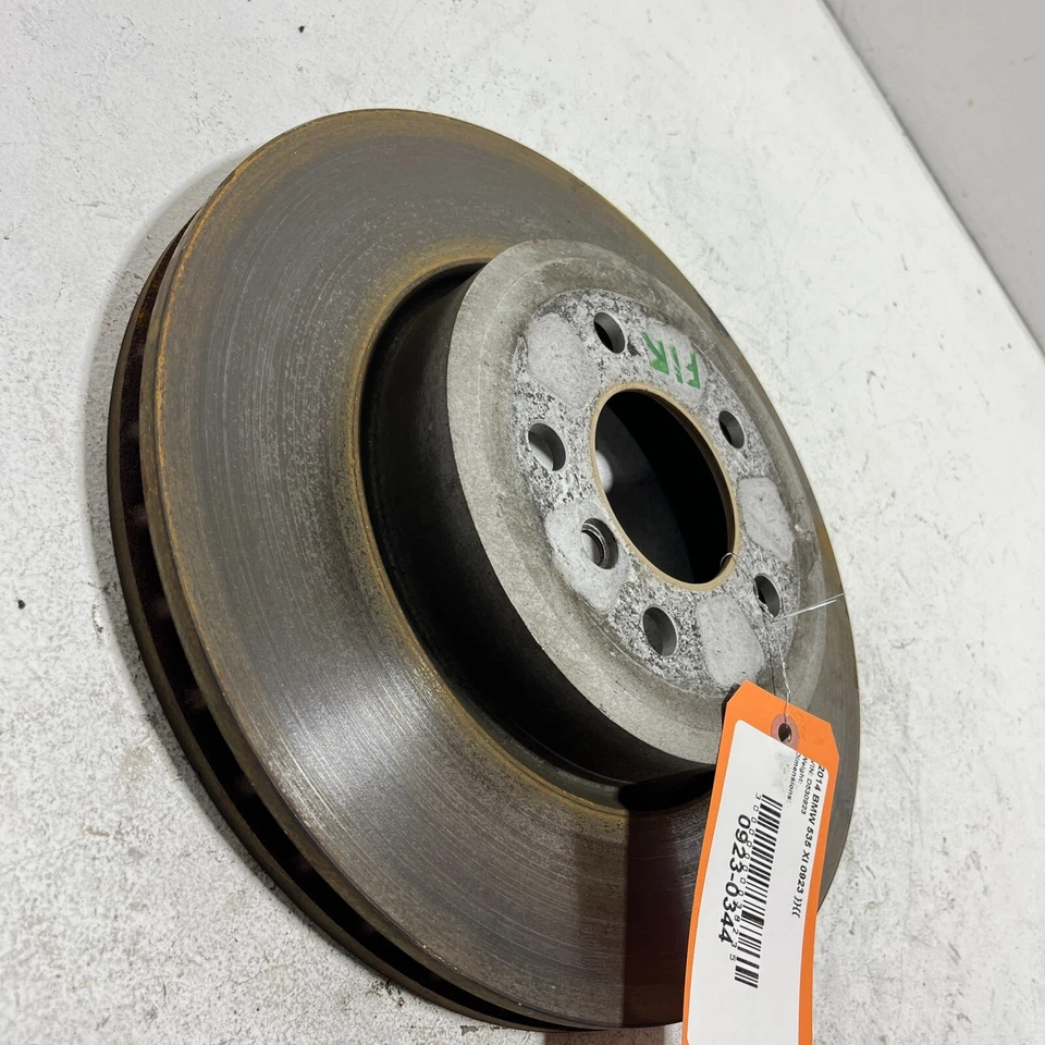 Front Right Side Disc Brake Rotor BMW 535iX 2011-2016 OEM - Image 3 of 4