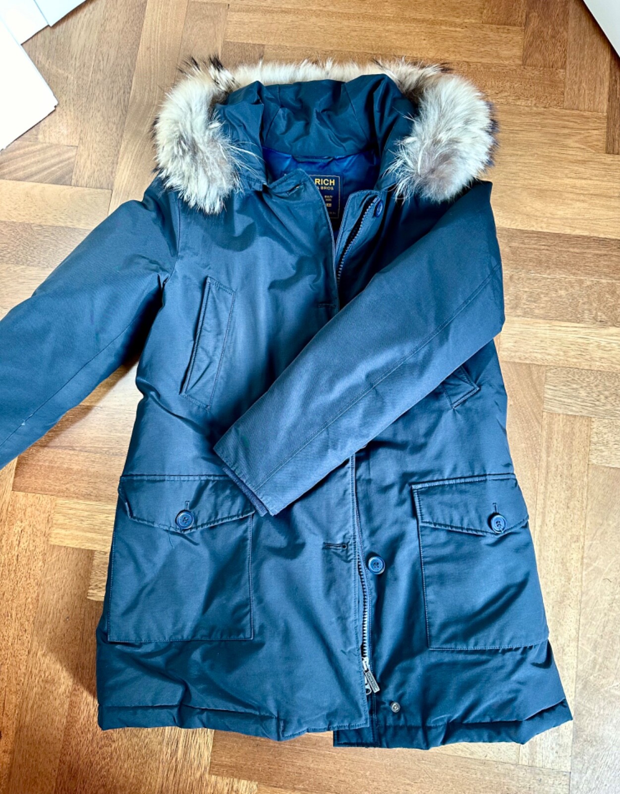 Woolrich Artic Parka, Original, Damen, Gr. M, Dunkelblau, wie neu! eBay