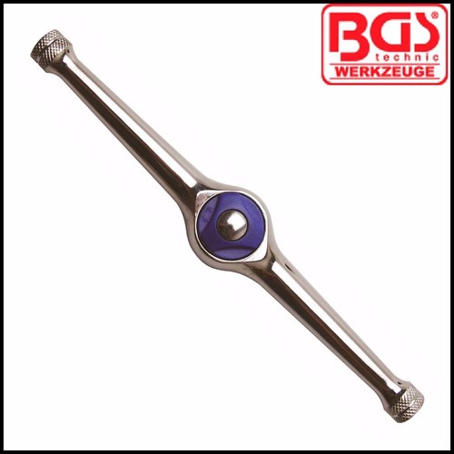 BGS Germany 6-pcs Ratchet Ratcheting Tap and Die Holder Metric M2-M8 M6-M12 Set - Bild 8 von 11