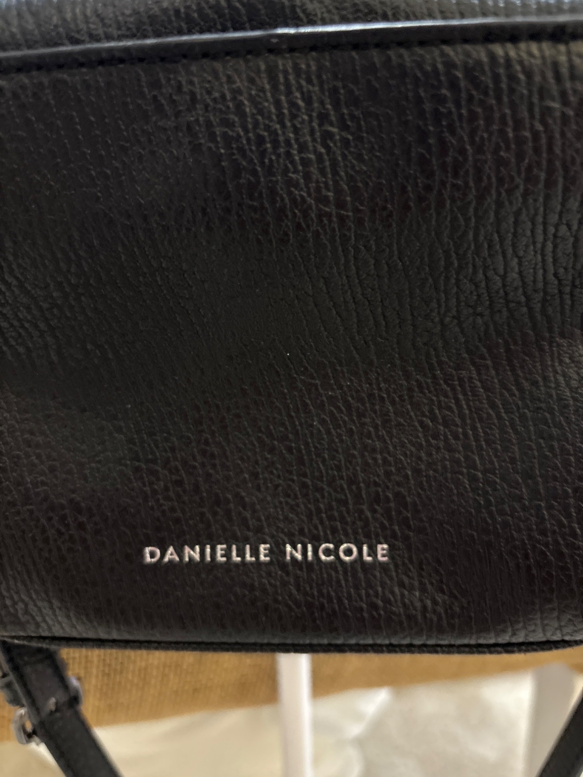 Danielle Nicole Black Faux Leather Small Studded … - image 21