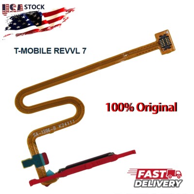 OEM Fingerprint Power Button Flex Ribbon Cable For T-Mobile Revvl 7 5G TMRV075G