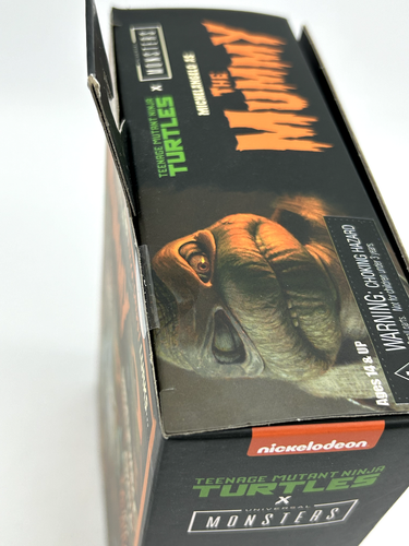 2022 Neca TMNT x Universal Monsters Michelangelo as The Mummy 7" Action Figure - Picture 8 of 14