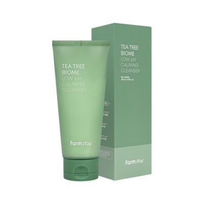 FARM STAY Tea Tree Biome Low pH Calming Cleanser 180ml / 6.08fl oz FREE STANDARD