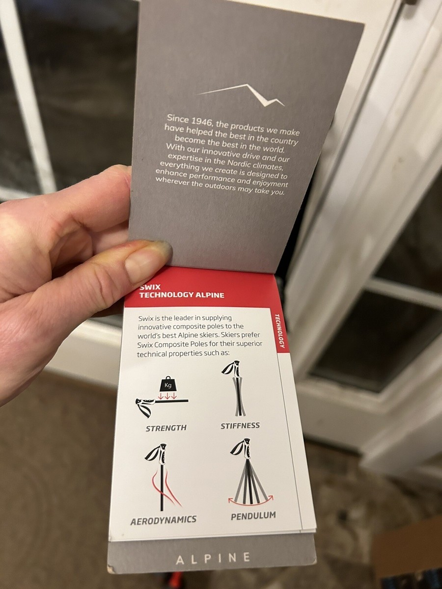Swix WC Pro Jr SL Alpine Ski Pole 100 cm NWT | eBay
