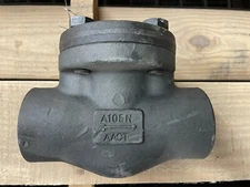 BONNEY FORGE HL41+SL 2" 800 A105N Piston Check Valve Thread End Bellows Sealed