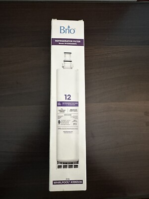 Brio Refrigerator Filter Model RF43965081PK New In Box