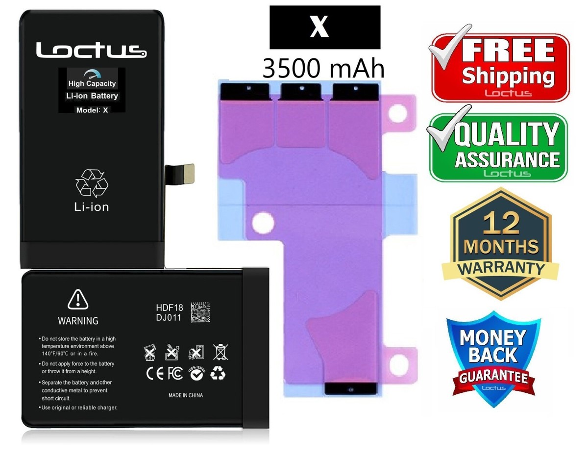 Apple iPhone 本体 バッテリー85% OEM Apple iPhone X Battery Genuine Original 84%+ Battery Health