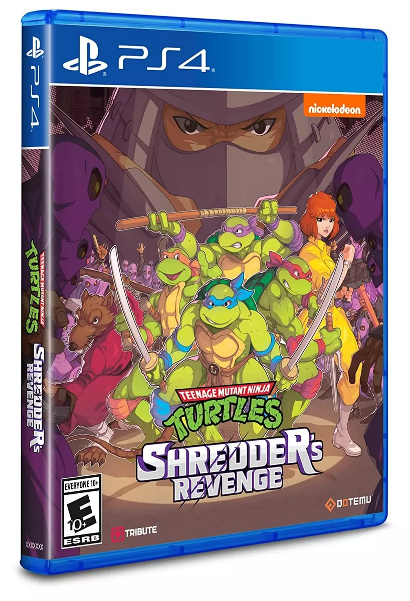 Teenage Mutant Ninja Turtles Shredder s Revenge PlayStation 4 PS4