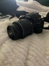 Nikon D3100 Digital SLR Camera Red With Lens and Accessories