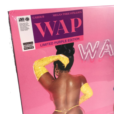 Megan Thee Stallion and Cardi B WAP Limited Edition Vinyl Music